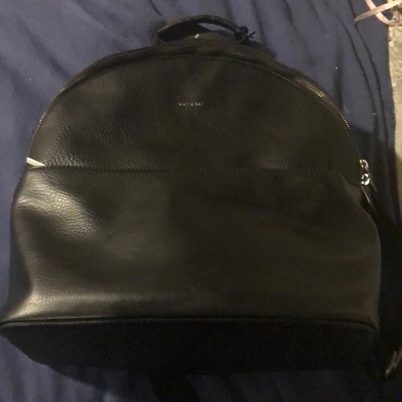 Black Leather mat and mat backpack. - Picture 1 of 8